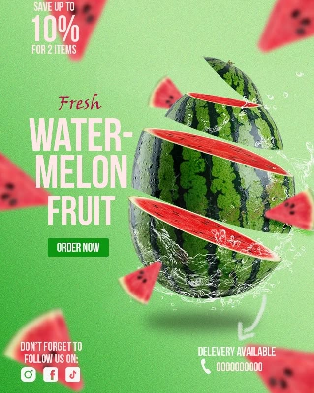 Watermelon Poster
